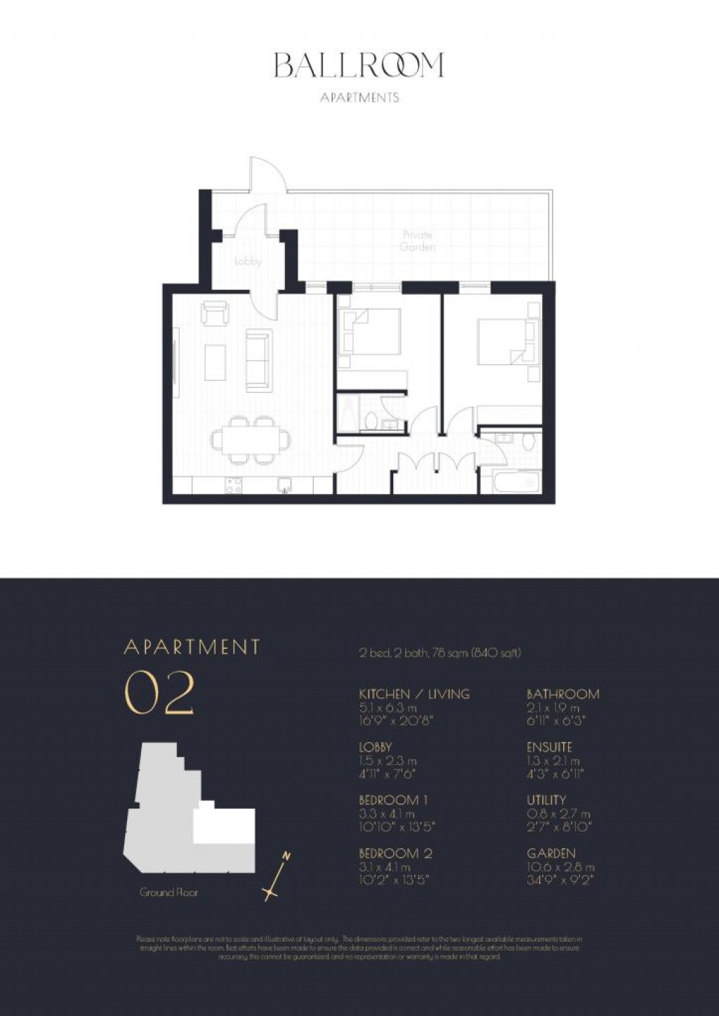 Floorplans For Ballroom Apartments 91 -93 Victoria Street,  St. Albans, AL1