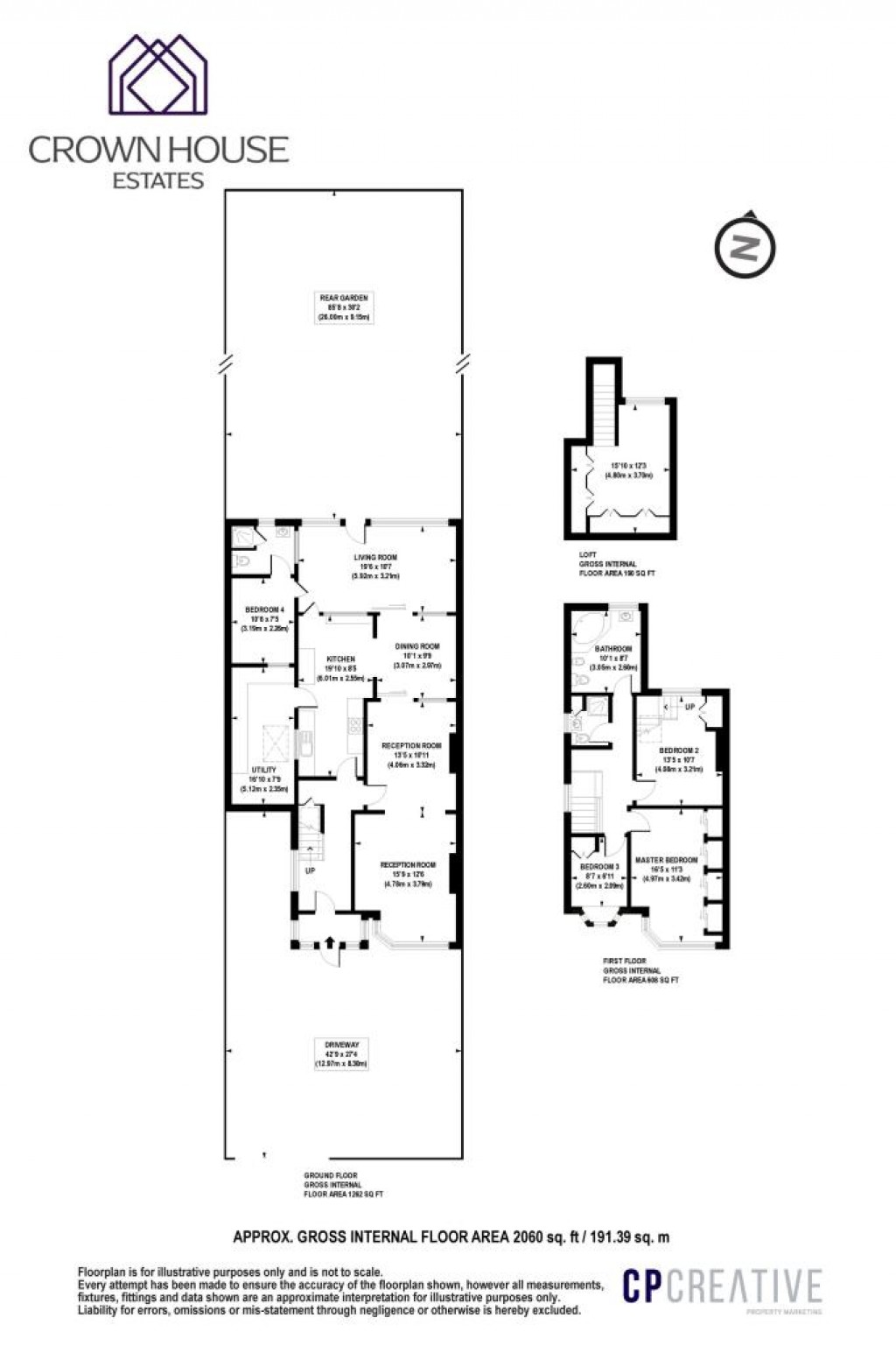 Floorplans For Addington Drive North Finchley,  London, N12