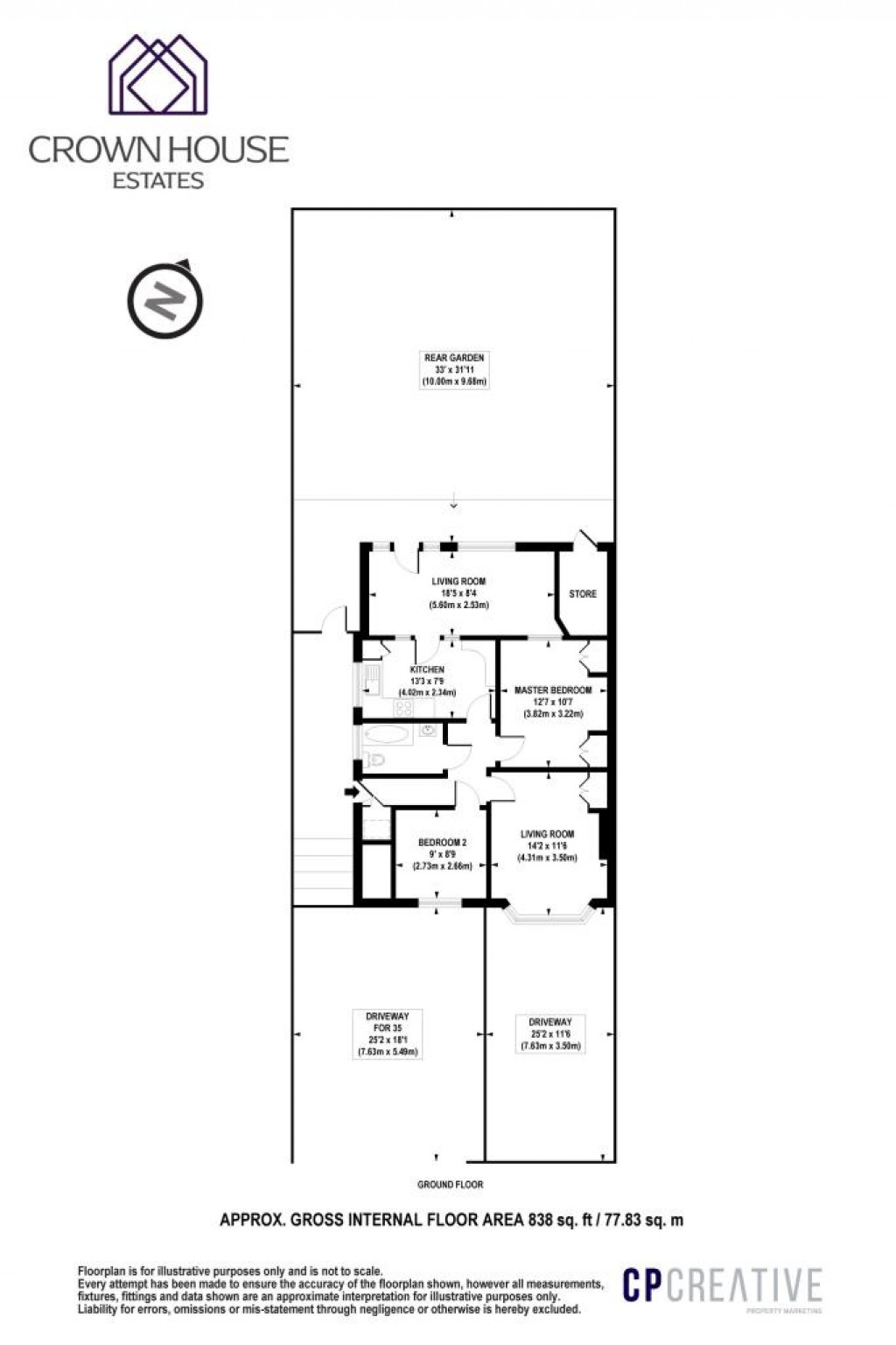 Floorplans For Mountside, Stanmore, Middlesex, HA7